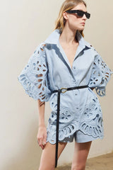 CAMISA MAXI MALTA AZUL