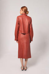 CAMISA VICTORIA PULL UP RED OCHREE