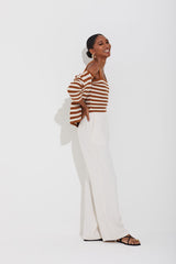 TOP TRICOT LISTRAS