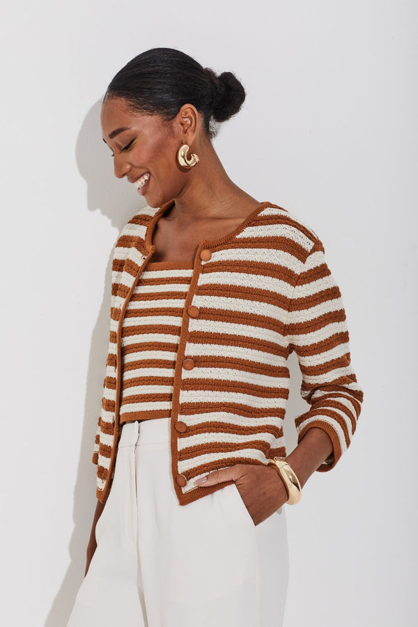 TOP TRICOT LISTRAS