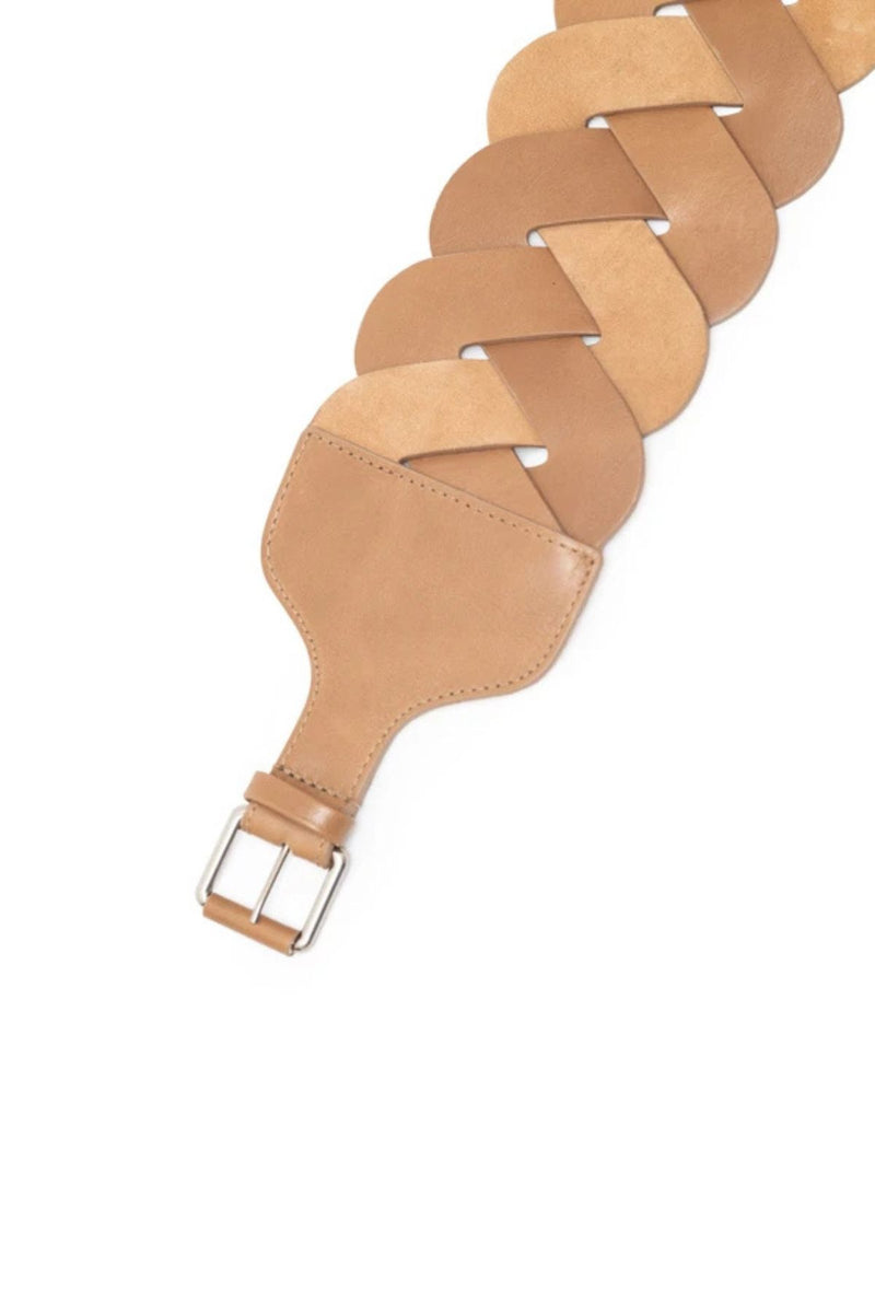 CINTO TRESSE COURO HEIODORA OCRE