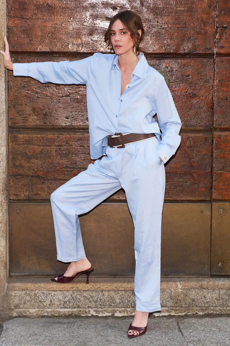 CONJUNTO CAMISA E CALÇA CENOURA