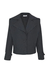 JAQUETA KIRA SHINE STRIPES