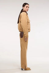 JAQUETA PUFFER VELUDO