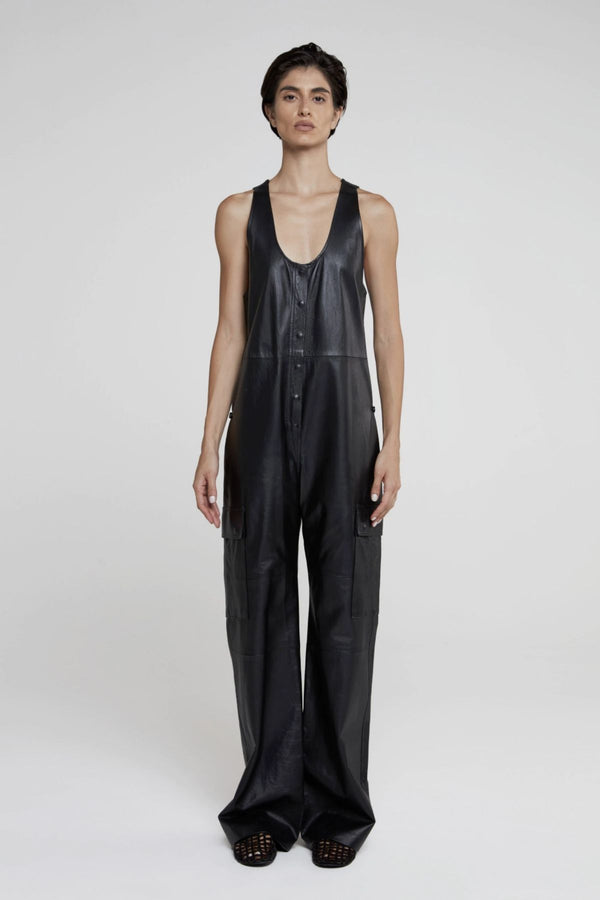 JUMPSUIT COURO IRAYZ BLACK