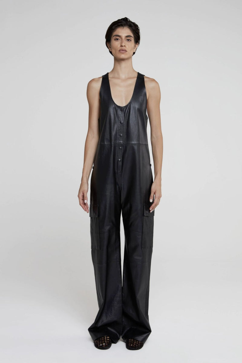 JUMPSUIT COURO IRAYZ BLACK