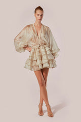 KAFTAN CURTO M/L ESTAMPADO CONCHIGLIA