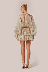 KAFTAN CURTO M/L ESTAMPADO CONCHIGLIA