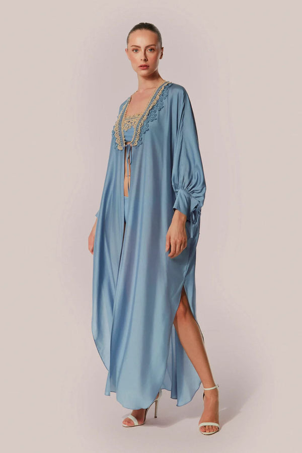 KAFTAN LONGO M/L SOFFIO DENIM