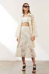 KIMONO POSITANO OFF WHITE