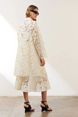 KIMONO POSITANO OFF WHITE