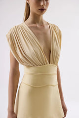 MACAQUINHO MANGA MORCEGO COM JERSEY LEA IVORY