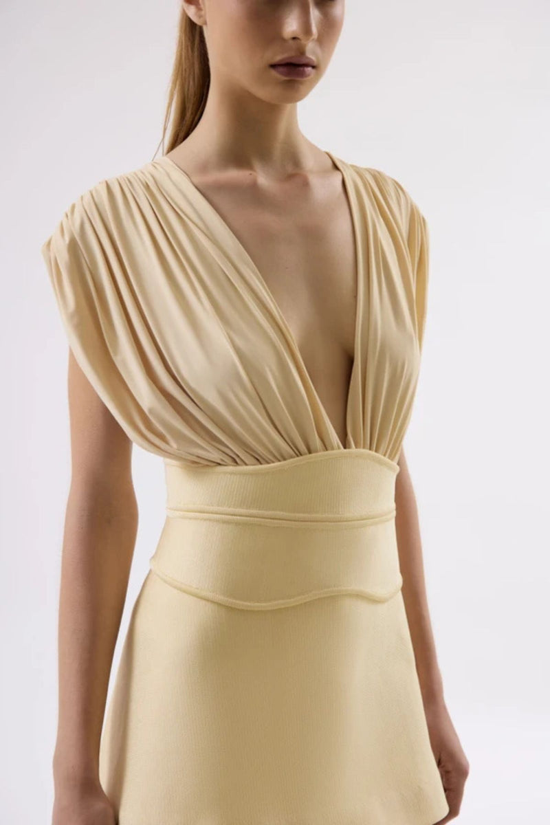 MACAQUINHO MANGA MORCEGO COM JERSEY LEA IVORY