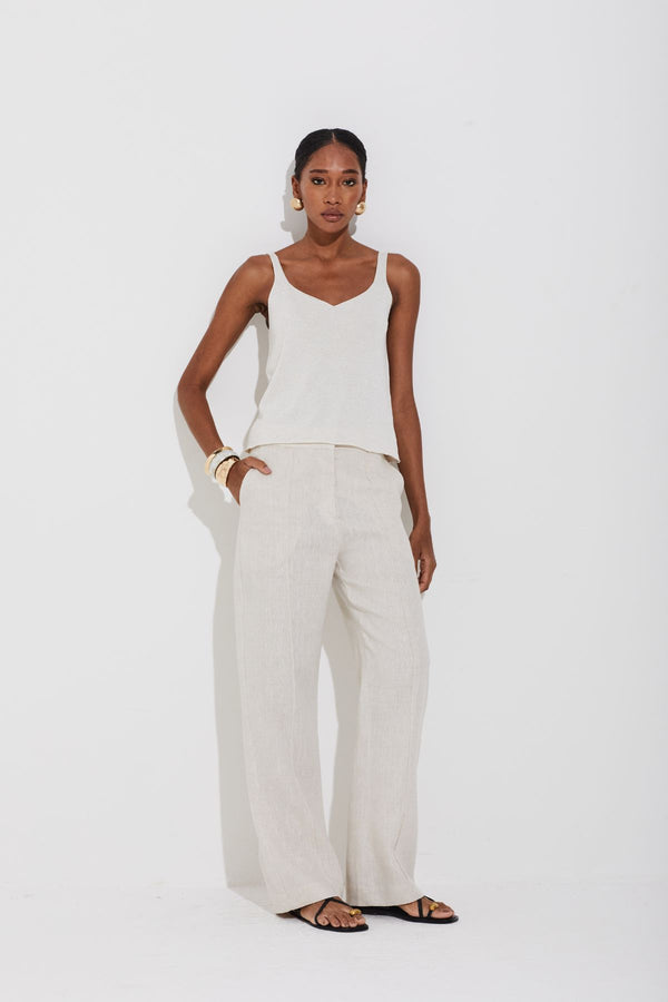 REGATA ENTRECOR DECOTE V OFF WHITE