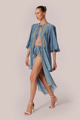 SAIA PAREO SOFFIO DENIM