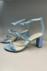 SANDÁLIA SLIM LOLITA RAFIA DUST BLUE (SANDÁLIA SALTO MÉDIO)