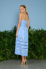 VESTIDO MIDI SERENA FROZEN