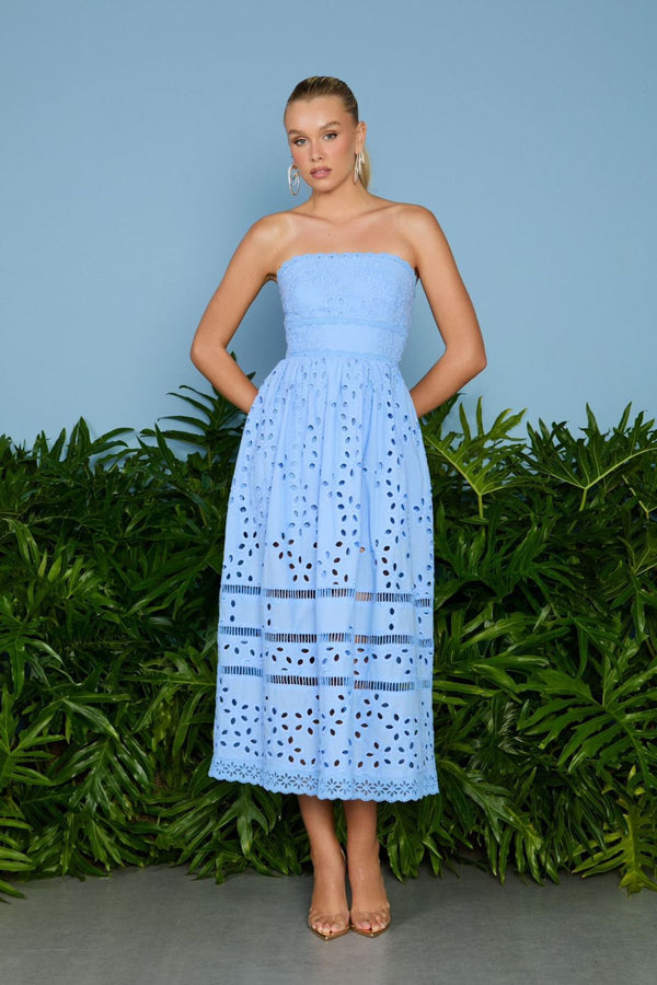 VESTIDO MIDI SERENA FROZEN