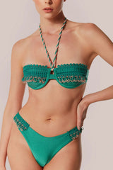 CALCINHA SLIP AURA VERDE