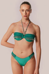 CALCINHA SLIP AURA VERDE