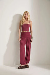 TOP CASSIE MIDNIGHT PLUM