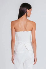 TOP LAISA OFF WHITE