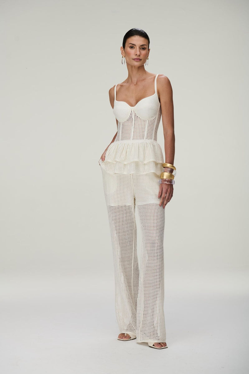 TOP PEPLUM IRIS