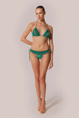 CALCINHAS COM LAÇOS AURA VERDE