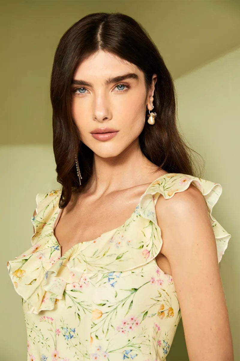 VESTGIDO MAXI MIDI BOTANICAL