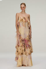 VESTIDO ORGANZA FLORAL GRACE