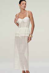 VESTIDO PEPLUM IRIS