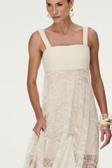 VESTIDO RENDA AURA OFF WHITE