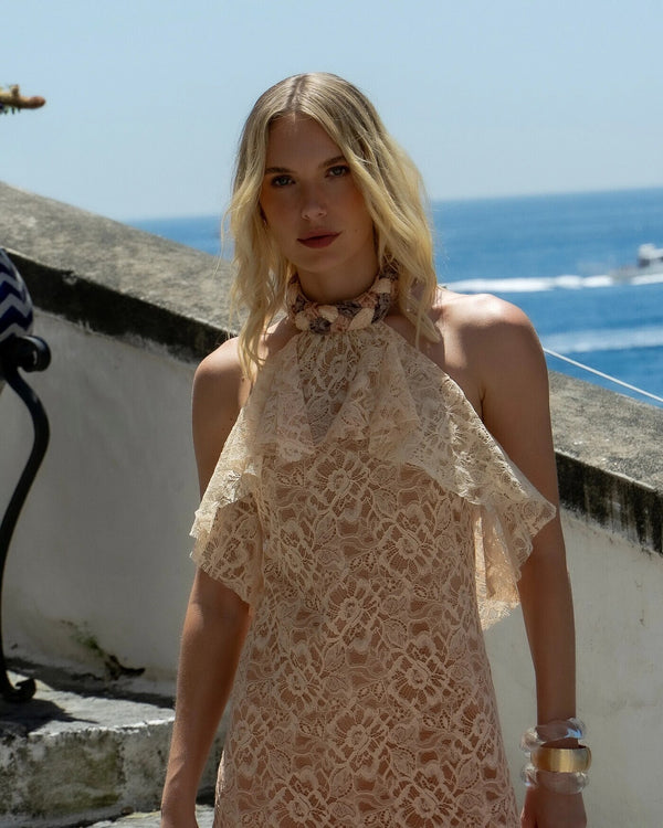 VESTIDO RENDA DEGRADÊ LONGO